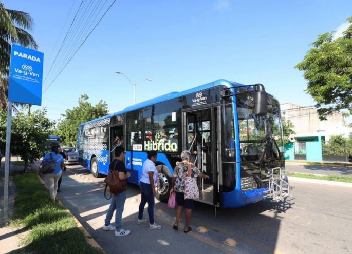 Continúan sumándose más rutas al Sistema de Transporte Va y Ven para ofrecer un servicio a la altura de lo que merecen los yucatecos