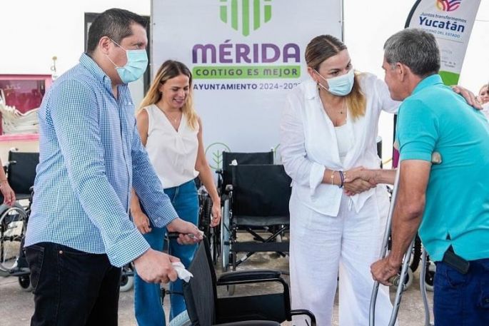 En Mérida trabajaremos juntos para lograr la inclusión de las personas con discapacidad: Cecilia Patrón.