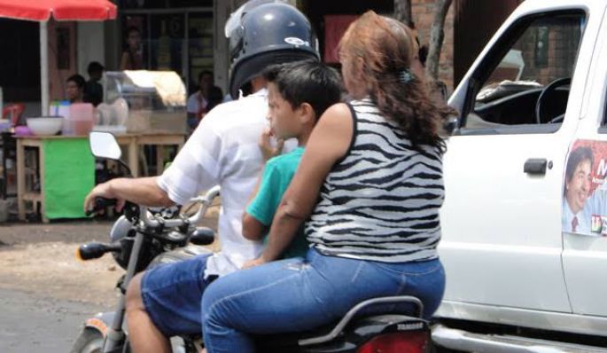 Recibe Senado minuta que prohíbe circulación de motocicletas con pasajeros menores de 12 años