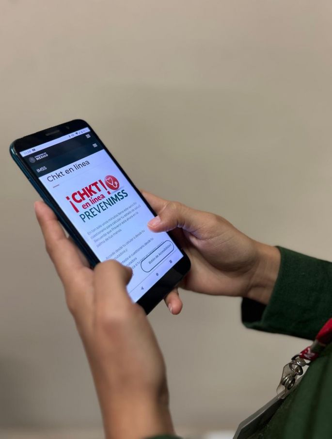 IMSS Yucatán invita a utilizar la herramienta digital “CHKT en Línea” para prevenir enfermedades