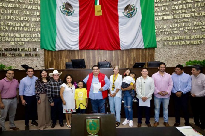 El Congreso de Yucatán recibe a representantes de AMANC para fortalecer la lucha contra el cáncer infantil