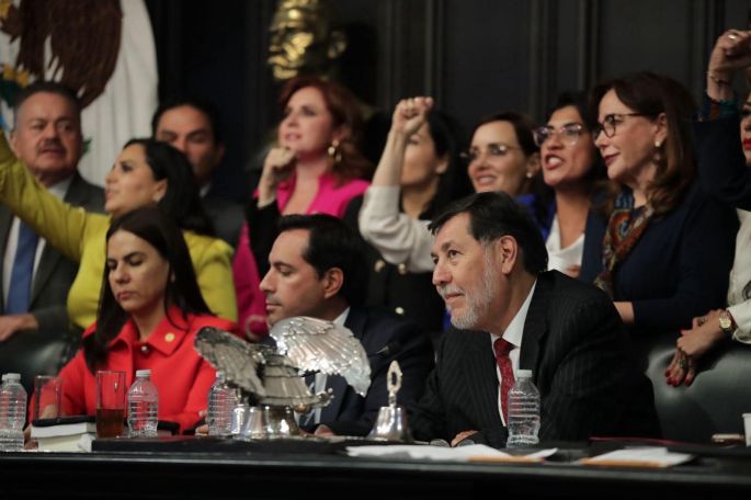 Senado de la República aprueba reforma judicial