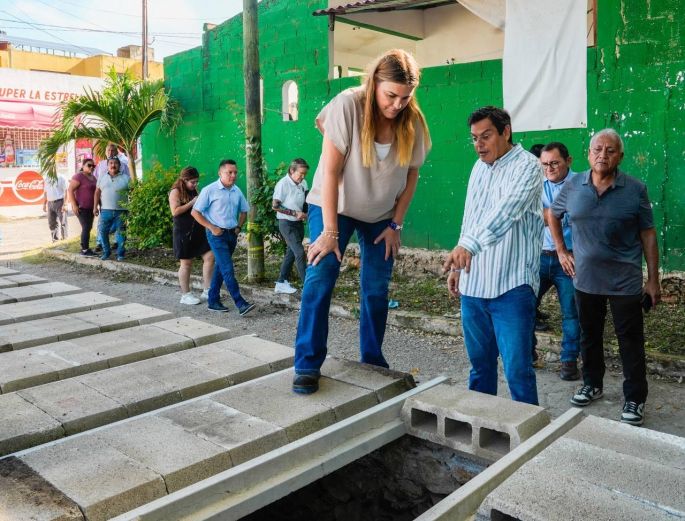 Mérida contará con más aljibes para captar agua y prevenir inundaciones en puntos estratégicos: Cecilia Patrón  