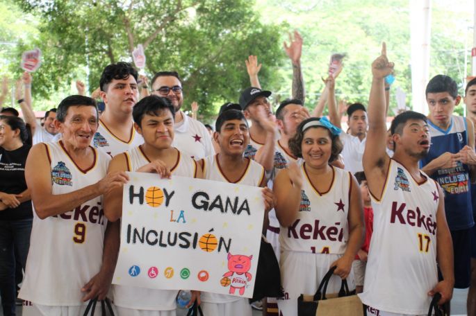 Clausuran la Liga Estatal de Basquetbol de la Inclusión 