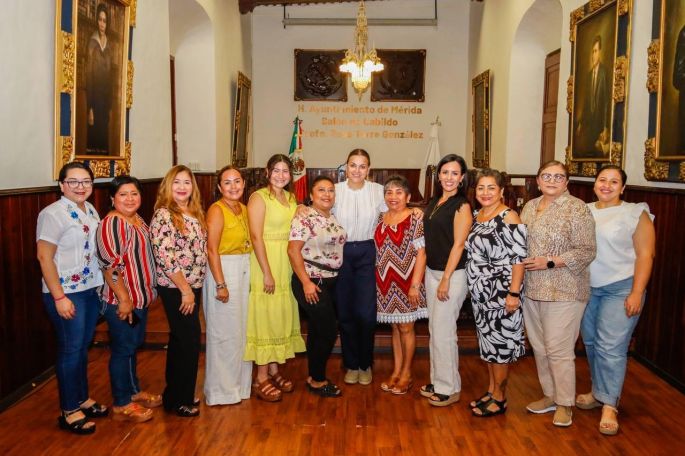 Este Ayuntamiento es de todas las mujeres de Mérida: Cecilia Patrón