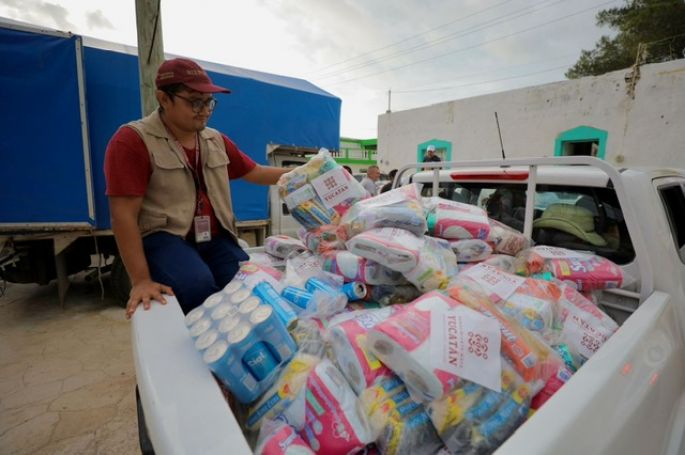 Llama el Gobierno de Yucatán a seguir apoyando a las familias afectadas por Milton