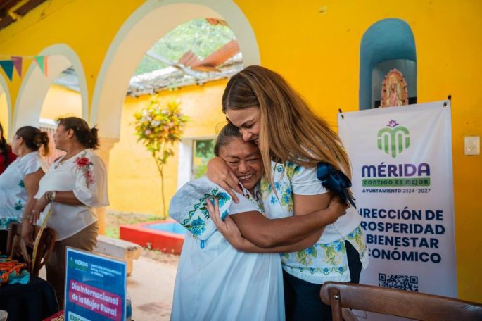Cecilia Patrón reconoce la invaluable contribución de las mujeres rurales en el desarrollo de Mérida y sus comisarías 