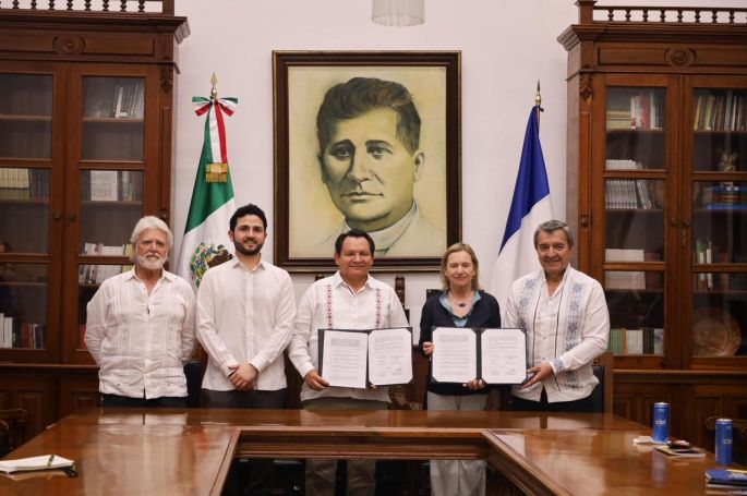 Fortalecen Yucatán y Francia relación de cooperación