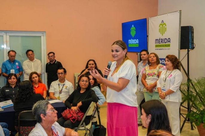 Escuchando a la gente planeamos y orientamos los cambios en Mérida: Cecilia Patrón. 