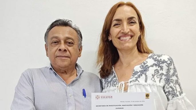 El Lic Villebaldo Pech Moo, toma posesión como director del CECIDHY