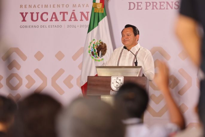 Asegura el Gobernador Joaquín Díaz Mena que no habrá persecución, pero sí castigo ante irregularidades que dejó la anterior