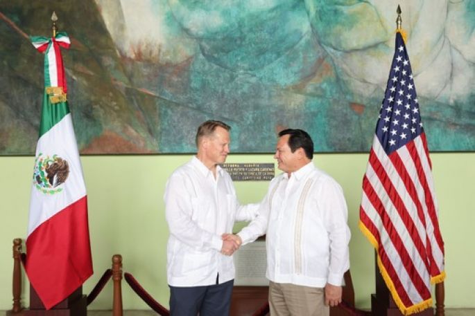 Embajada de EE.UU. y Gobierno de Yucatán consolidan cooperación estratégica