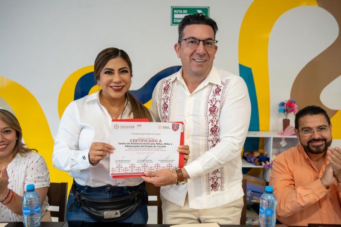 Recibe Centro de Asistencia Social de Yucatán certificación como espacio libre de criaderos de mosquitos