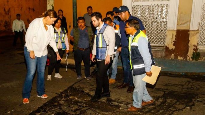 Arranca repavimentación de más calles de Mérida para mejorar la calidad de vida de las familias: Cecilia Patrón.