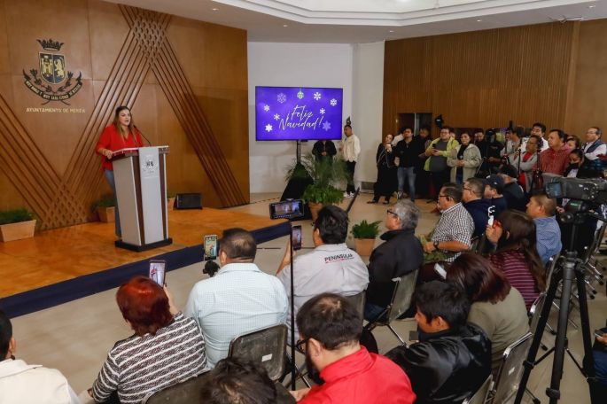Cecilia Patrón entregará parques renovados en comisarías de Mérida. 