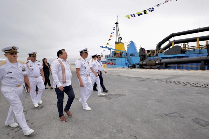 Arranca dragado del Puerto de Altura Progreso