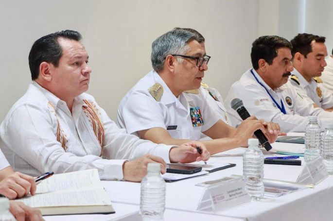 Revisan avances del proyecto de modernización y ampliación del Puerto, durante la segunda Mesa Comercial del Puerto de Progreso
