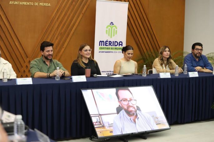 Ayuntamiento de Mérida y sociedad civil trabajamos unidos por el orden de la ciudad: Cecilia Patrón. 