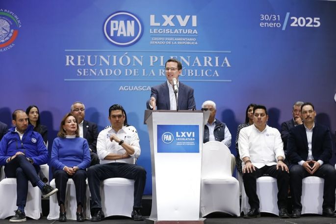 Ricardo Anaya Cortés es el nuevo coordinador del Grupo Parlamentario del PAN en el Senado