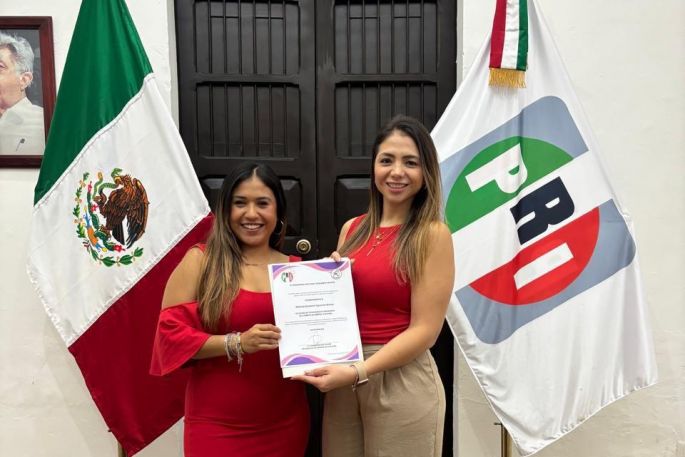 Designan a nueva presidenta del ONMPRI Mérida 