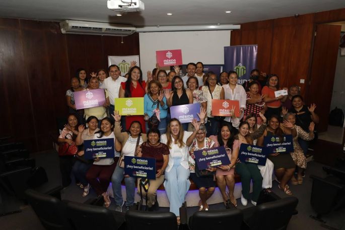 Crecen los apoyos a mujeres en Mérida, “De mujer a mujer, cuentan conmigo”: afirma Cecilia Patrón