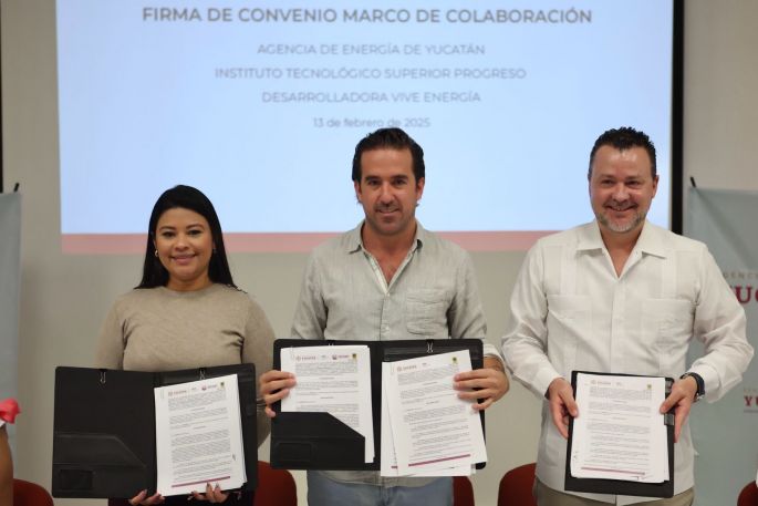 Consolida el Gobierno de Yucatán oportunidades laborales para estudiantes de Energías Renovables