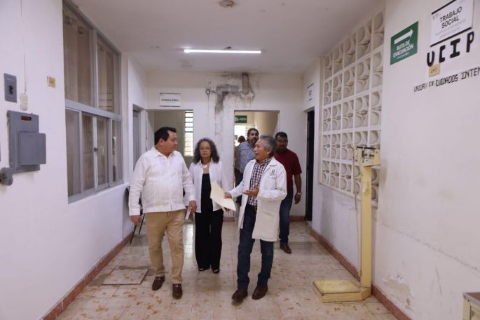 Supervisa Gobernador instalaciones del Hospital Psiquiátrico