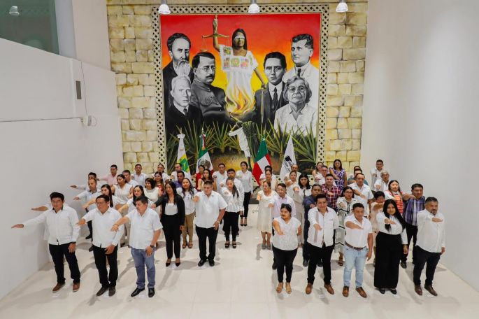 Toman compromiso constitucional 54 Jueces de Paz en el Estado 
