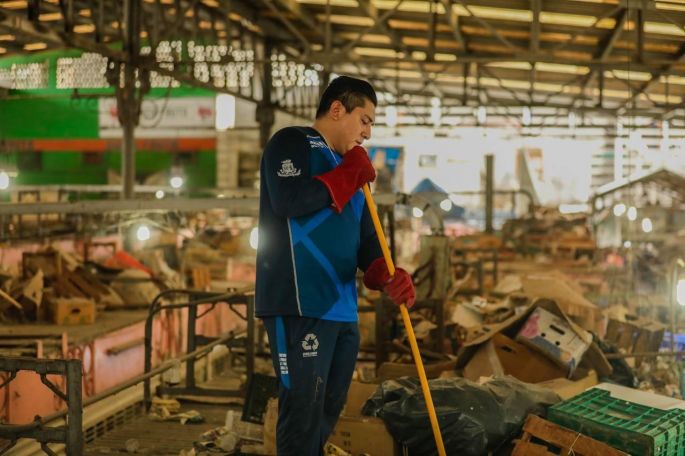 Mérida Limpia llega al mercado Lucas de Gálvez