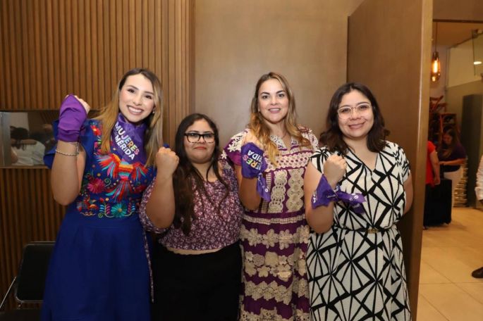 Refrenda Cecilia Patrón su compromiso con las mujeres meridanas en la instalación del Consejo Municipal