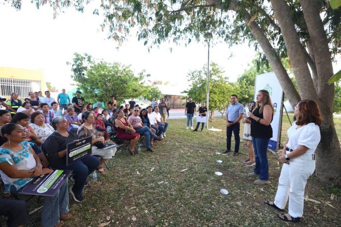 Cecilia Patrón reconoce el compromiso de las y los ciudadanos de mantener a Mérida Limpia.