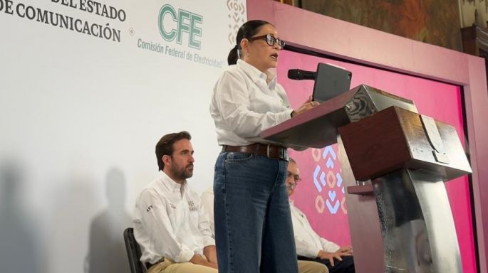 Directora de la CFE pide a la gente hacer un uso responsable de la energía
