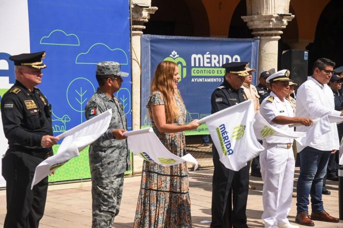 Dan el banderazo del “Operativo Verano seguro en Mérida”
