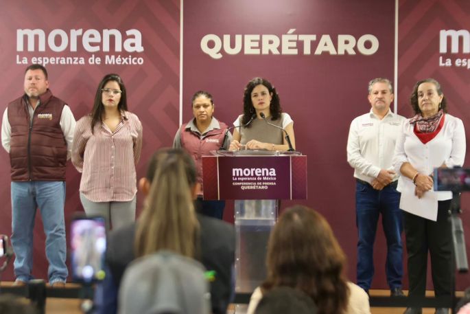 “Todas y todos los dirigentes de Morena debemos vivir en la justa medianía y comportarnos de manera ejemplar”: Luisa Alcalde