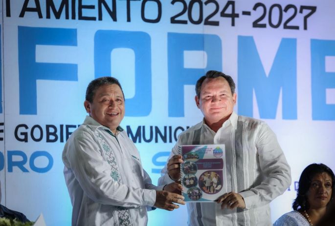 Tekax y Tahdziú presentan avances con respaldo del Gobierno del Renacimiento Maya