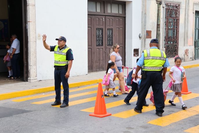 Operativo “Regreso a Clase Seguro 2025” de la Policía Municipal 