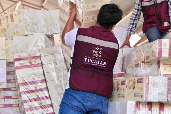 Avanza entrega de paquetes escolares del programa “Bienestar en tu Escuela”