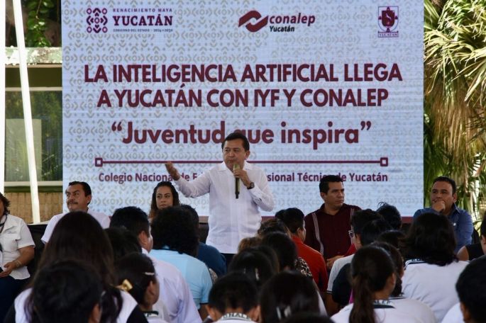Conalep Yucatán abre camino a la inteligencia artificial en sus aulas