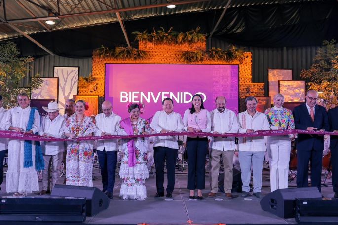 Gobernador Joaquín Díaz Mena inaugura la Semana de Yucatán en México