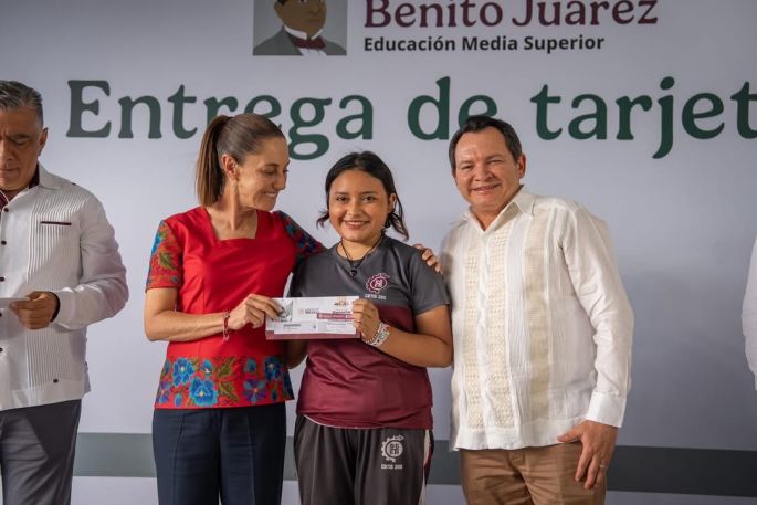 Presidenta Claudia Sheinbaum y Gobernador Joaquín Díaz Mena supervisan obras estratégicas para Yucatán