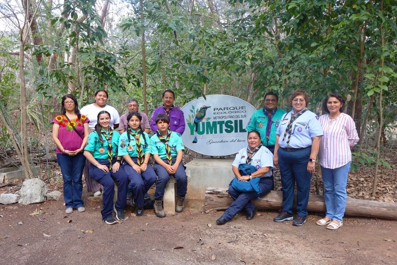 Movimiento scout trabaja a favor de la sociedad y de la naturaleza