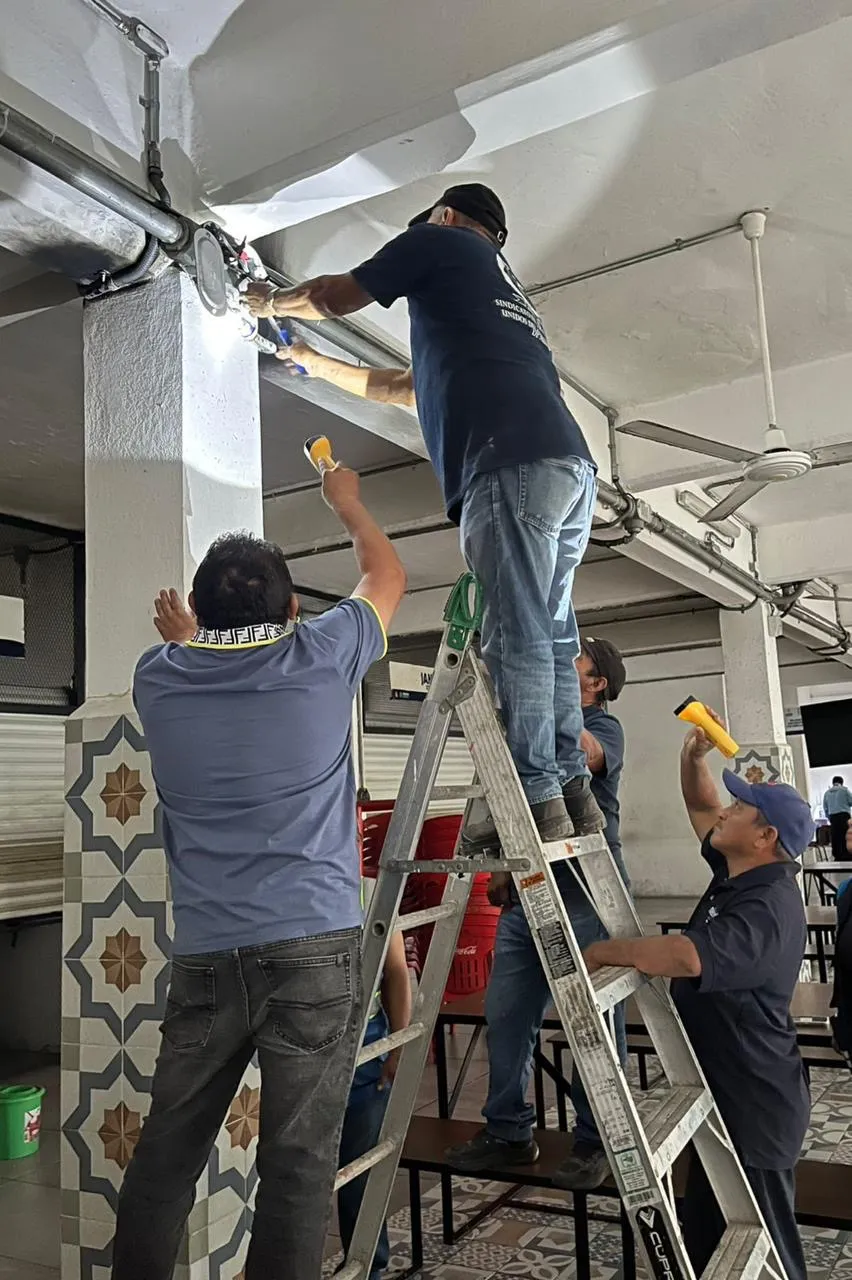 Seguridad prioritaria en mercados tras reparación eléctrica