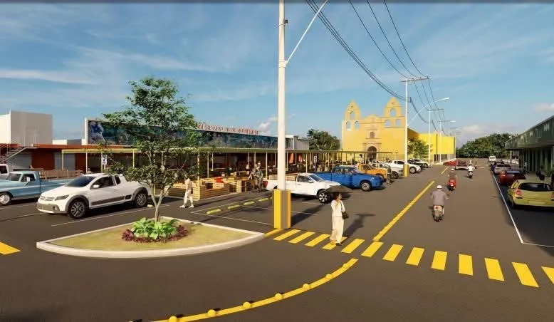 Oxkutzcab impulsa modernización del Mercado 20 de Noviembre y calles aledañas
