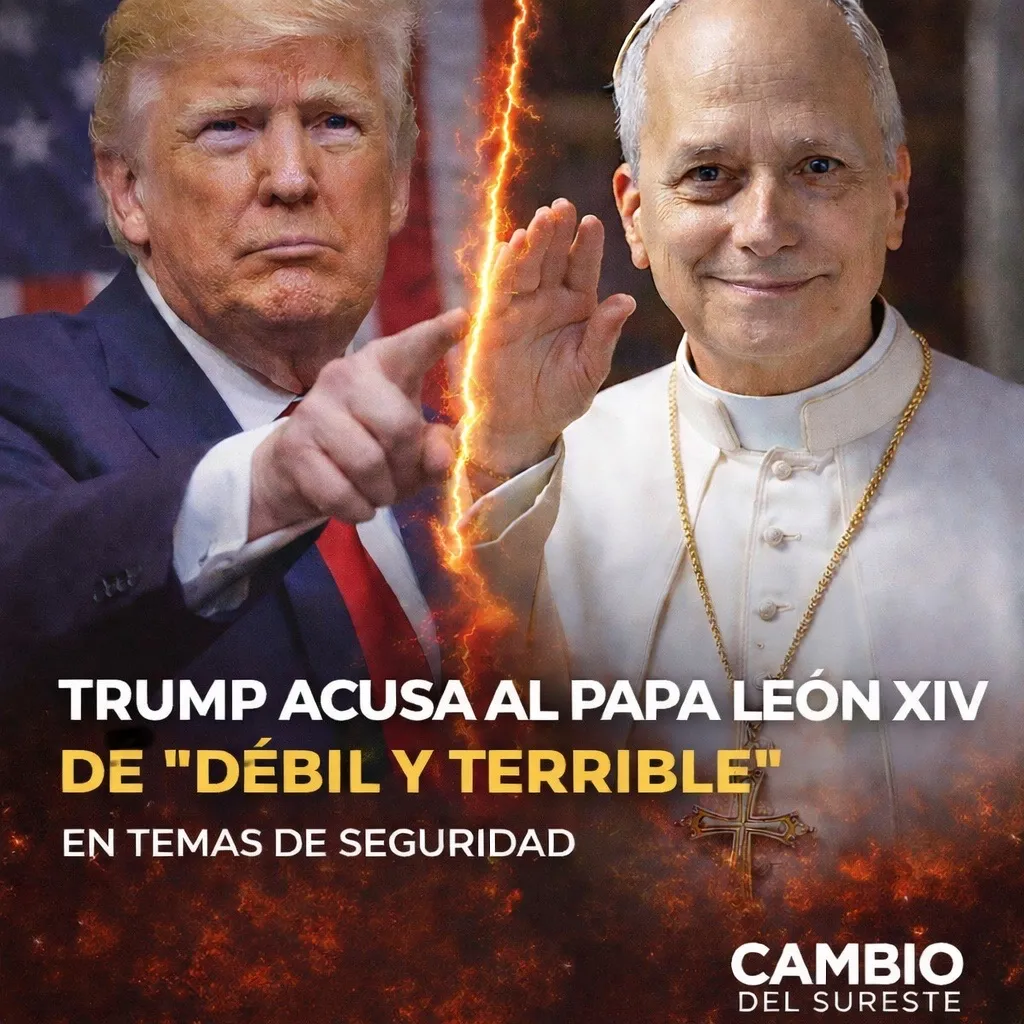 Trump arremete contra el Papa León: lo acusa de debilidad en seguridad y política exterior