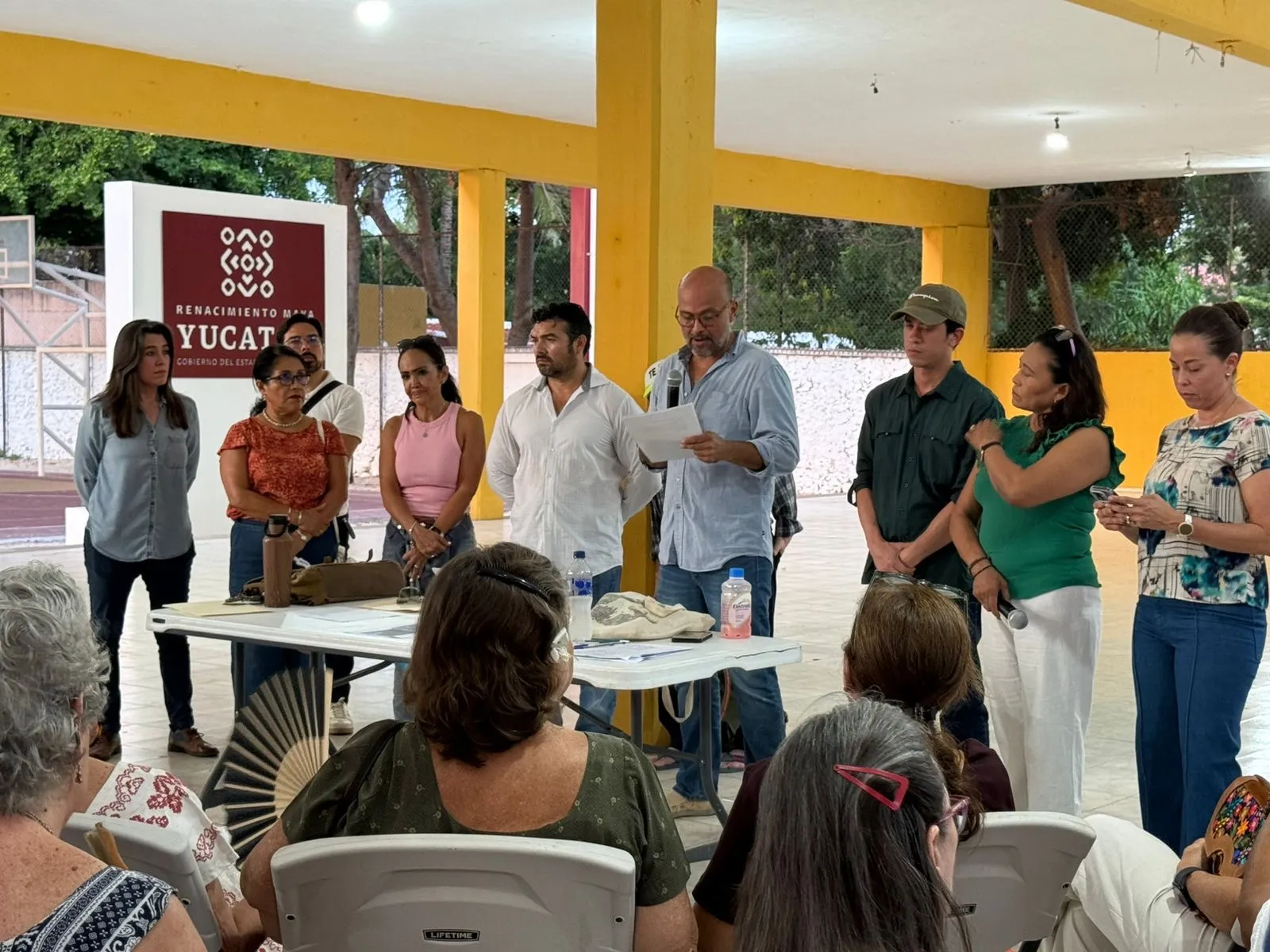 Gobierno del Estado atiende inquietudes ciudadanas sobre movilidad en Cholul