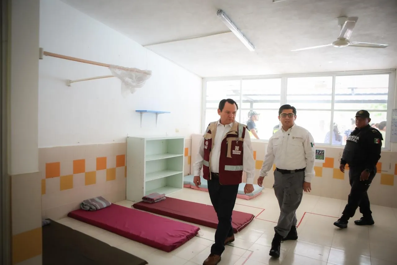 Gobierno del Estado refuerza acciones preventivas ante lluvias en Yucatán