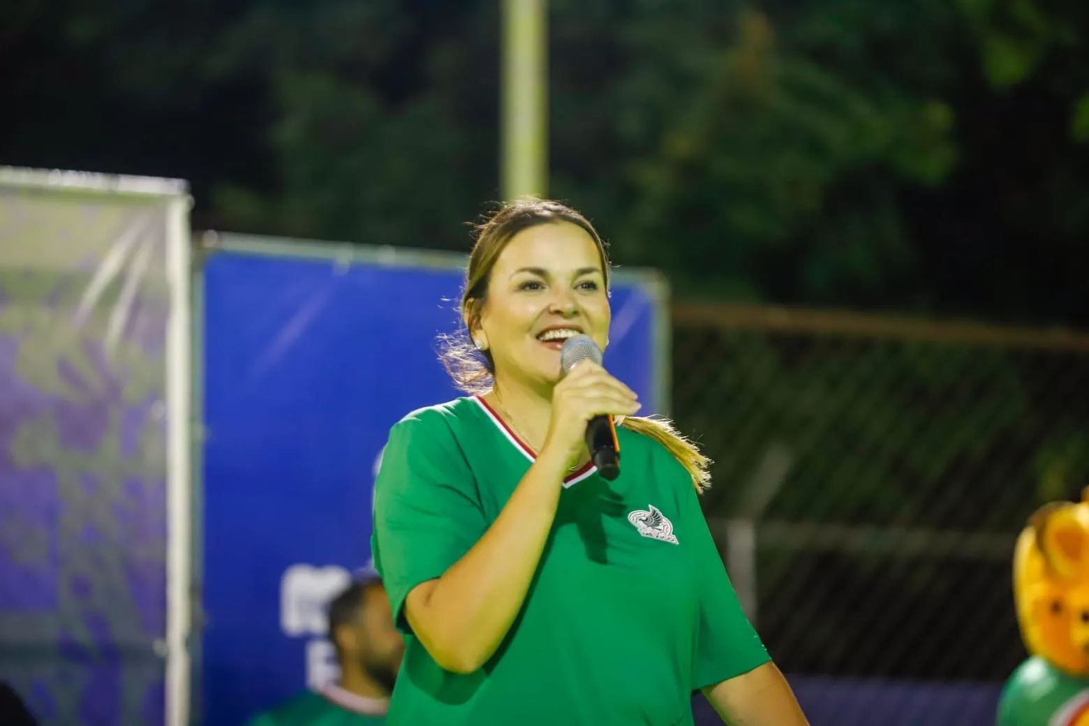Cecilia Patrón inaugura en Cordemex la cuarta cancha mundialista del Mérida Fútbol Fest